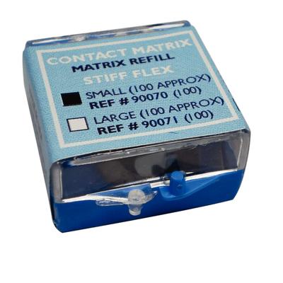 Zest Anchors Stiff Flex Matrices, Small, 100/Pkg