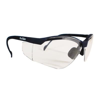 ProVision See-Breez Safety Glasses, Clear Lens, Blue Frame, Small/Universal Fit, 1/Pk, 3560B