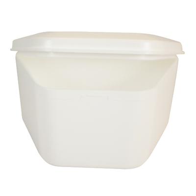 Patterson® Plastic Denture Box, White, 2-1/2" W x 1-3/4" D x 3-1/2" L, 12/Pkg