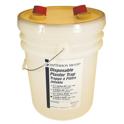 Patterson® Disposable Plaster Trap Refill, 5 Gallon, with 2 End Caps