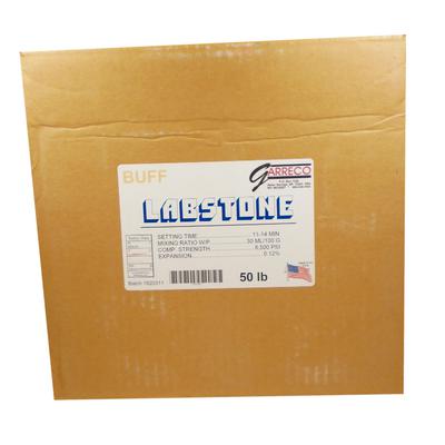 Garreco Labstone Dental Stone, Buff, 47.5 lb Carton
