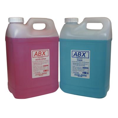 ABX® Developer and Fixer - Premix Developer and Fixer, 2.5 Gallon Bottles, 1 of Each, E4061A