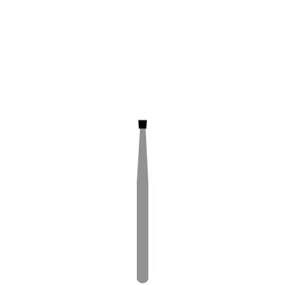 BluWhite Operative Carbide Bur, Inverted Cone FGSS, Size #35, 1.0 mm Diameter, 0.7 mm Head Length, 10/Pkg, BWFGSS35