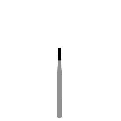BluWhite Operative Carbide Bur, Flat End Fissure FGSS, Size #56, 0.9 mm Diameter, 3.2 mm Head Length, 10/Pkg