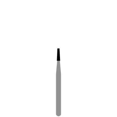 BluWhite Operative Carbide Bur, Flat End Cross Cut Tapered Fissure, FG Short Shank, Size #699, 0.9 mm Diameter, 3.2 mm Head Length, 10/Pkg