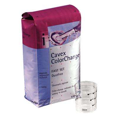 Cavex ColorChange Alginate, Fast Set, 1 lb Bag