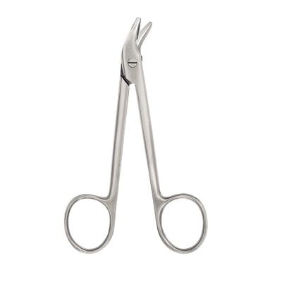 Hu-Friedy Orthodontic Wire Cutting Scissors, Angled, Stainless Steel, WCS