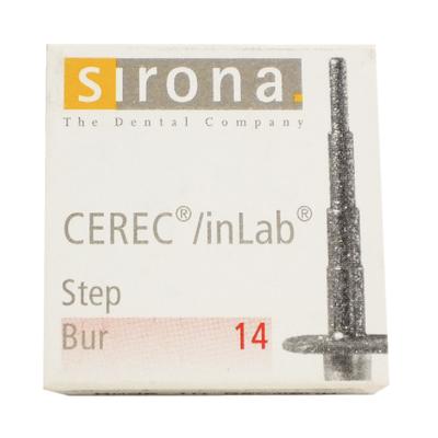 CEREC 3 and inLab Compact Milling Instruments – Step Bur, 14 mm Head Length, 6/Pkg