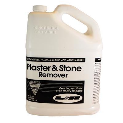 L&R Plaster and Stone Remover Ultrasonic Cleaning Solution, 1 Gallon Bottle, 230