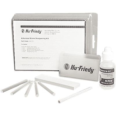 Hu-Friedy Instrument Sharpening Kit with Arkansas Stones, #4 Flat and #299 Conical, SSKITA