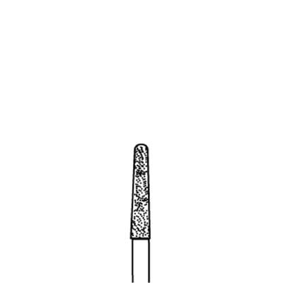 Classique™ Diamond Bur FG, Coarse, Taper Round End, #856L, 1.8 mm Diameter, 5/Pkg