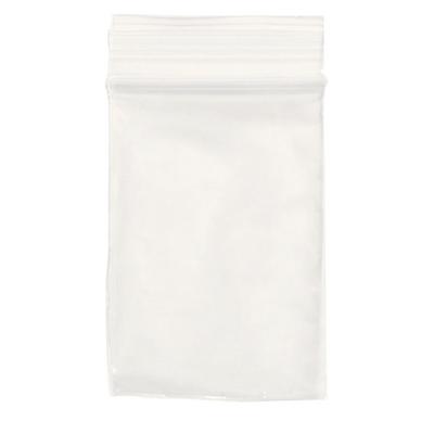 Clear Zip Bags, 2" W x 3" H, 100/Pkg