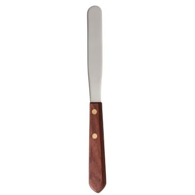Patterson® Plaster Spatula No. 3R, Stiff, Stainless Steel Blade, Rosewood Handle, 4" Blade, 1/Pkg