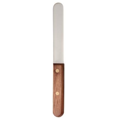 Patterson® Plaster Spatula No. 4R, Rigid, Stainless Steel Blade, Rosewood Handle, 4-1/2" Blade Length, 1/Pkg
