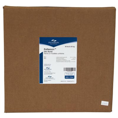 Patterson® Die Stone – Blue, 25 lb Carton