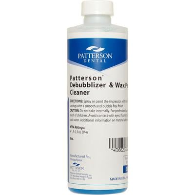 Patterson® Debubblizer and Wax Pattern Cleaner - 8 oz Bottle