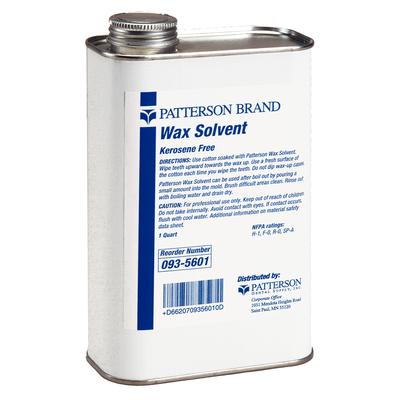 Patterson® Wax Solvent, Ready-To-Use Liquid, Citrus Scent, 1 Quart Canister