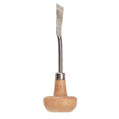 Dixon Vul-Crylic Chisel, Single End, Design 16, 4" Overall Length, Hardwood Handle