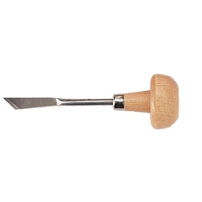 Dixon Vul-Crylic Chisel, Single End, Design 14, 6" Overall Length, Hardwood Handle