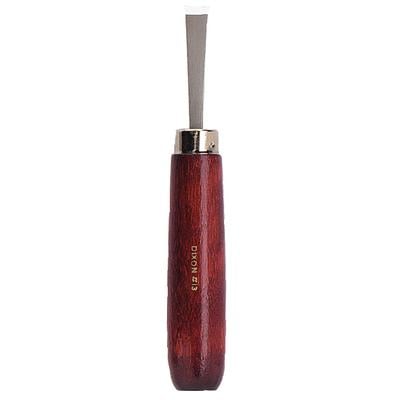 Dixon Vul-Crylic Chisel, Single End, Design 13, 6" Overall Length, Hardwood Handle