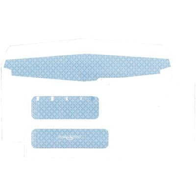 Double Window Security-Lined Envelopes, 8 7/8" W x 3 7/8" H, Gummed-Flap, White, 500/Box, Dentrix Compatible, 01KEZKNMYX8K7JFE9RX5Y1J07W
