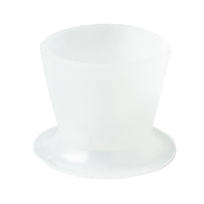 Patterson® Mini Mixing Bowls, Medium, 30 cc, White, Silicone, 2/Pkg