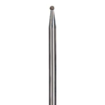 Dedeco Diamond Point Uncoated Bur, Fine Grit, #510/016, 2.35 mm Diameter, 1/Pkg