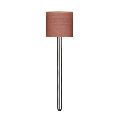 Dedeco Polyurethane Jumbos Polisher, HP Shank, Shape G, Brown, Fine, 5/Pkg