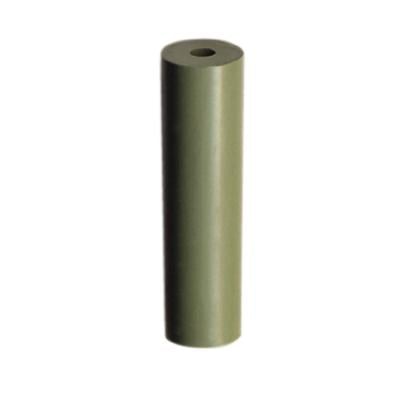 Dedeco Polyurethane Polishers, Cylinder, Green, Extra Fine, 15/16" x 1/4", 12/Pkg