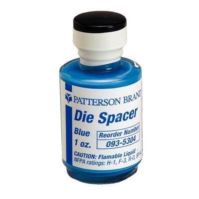 Patterson® Die Spacer Refill, 1 oz Bottle - Blue