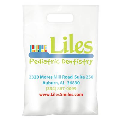 Full-Color Digital Printed Custom Bags, 7-1/2" W x 9" H, 250/Pkg