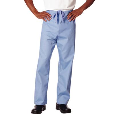 Fashion Seal Healthcare® Unisex Fashion Scrub Pants, 65/35 Fashion Poplin®, Ciel Blue, Medium, Drawstring Waist