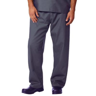 Fashion Seal Healthcare® Unisex Fashion Scrub Pants, 65/35 Fashion Poplin®, Pewter, 3XL, Drawstring, 1/Pkg