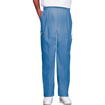 Fashion Seal Healthcare® Unisex Ultimate Pants, 65/35 Fashion Poplin® - Ciel Blue, Medium