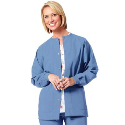 Fashion Seal Healthcare® Unisex Warm-Ups, 65/35 Fashion Poplin®, Ciel Blue, Extra Large, Latex-Free