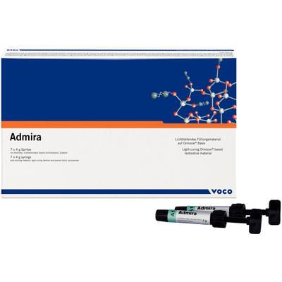 Admira Restorative Composite Syringe Intro Kit, 7 x 4g Syringes with Admira Bond and Etchant