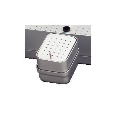 Patterson Endodontic Organizers – Endo Box Micro, Micro Silver, 30 Perforations, 2-1/2" x 2" x 2", 01KF55QE3MHB531C1D9E4BVYTH