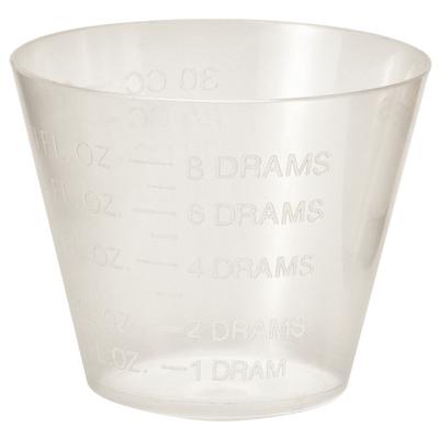 Lang Dental Measuring Cups, 30 ml Clear Polypropylene, 100/Pkg