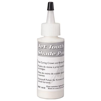 Jet Tooth Shade™ Self-Curing Acrylic Resin Powder, Shade C2 (69), 2 oz Bottle