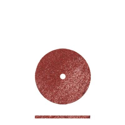 Dedeco Classic Rubber Polishers – Wheel, Interproximal, Red, Fine Grit, 5/8" x 0.032", 100/Box