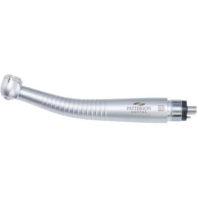 Patterson® PD-95 High Speed Air Handpiece, Contra Angle, Push-Button Autochuck, Single Spray, Chrome, 1/Pkg