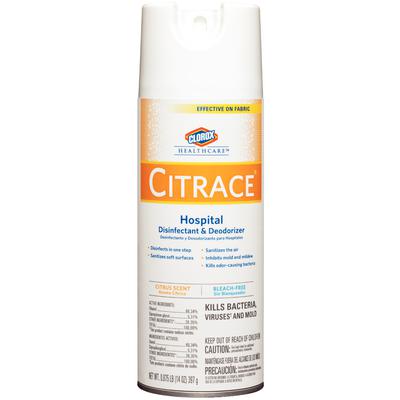 Citrace Hospital Germicidal Deodorizer, 14 oz Can, Citrus Scent