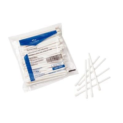 Patterson® Legacy Saliva Ejectors, Unscented, White with White Tip, 100/Pkg
