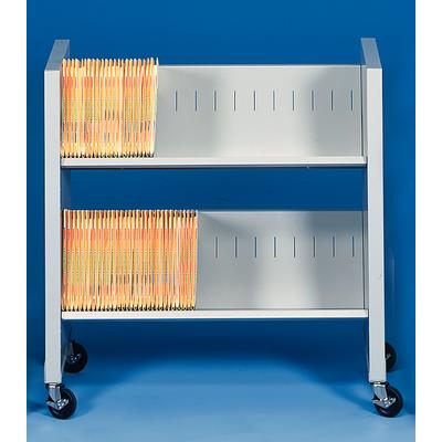 Datum 2 Filing Shelves FileCart™, 35" W x 33-5/8" H x 16" D, 2 Filing Shelves, Multiple Colors