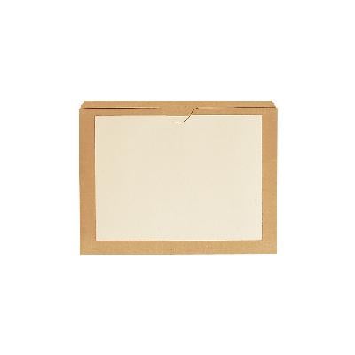Color-Coded End-Tab File Pockets, 12-1/4" x 9-1/2", Red, 100/Pkg
