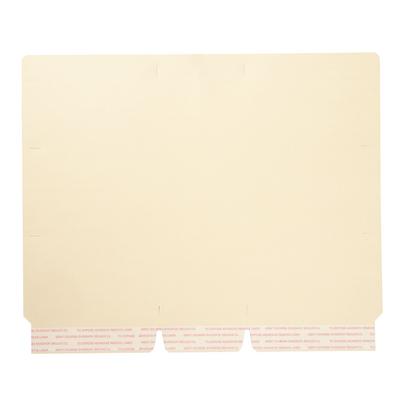 Side-Hinged Flap Adhesive Dividers, 8-1/2" W x 11" H, Manila, 100/Box - No Fasteners