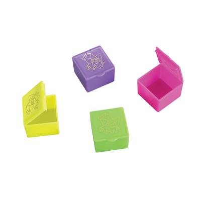 Tooth Fairy Boxes, Assorted Colors, 1-1/4" W x 7/8" H x 1-1/8" D, 36/Pkg