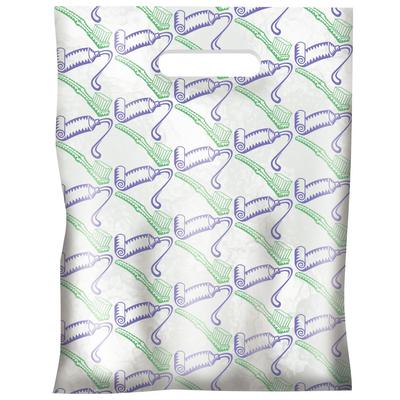 Dental Scatter Bags, Toothbrush & Paste Design, Clear, 7-1/2" W x 10" H, 100/Pkg