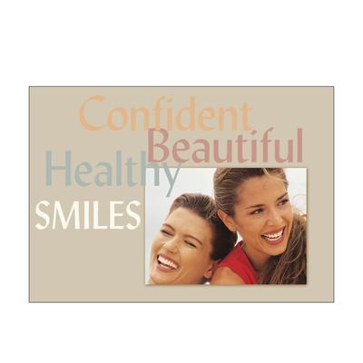 Reminder (DDS) 4-Up Laser Postcards, Confident Smiles, 5-1/2" W x 4-1/4" H, 100/Pkg