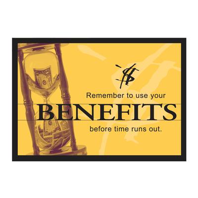 Flexible Spending Postcards Personalized, 6" W x 4-1/4" H, Full Color, 100/Pkg